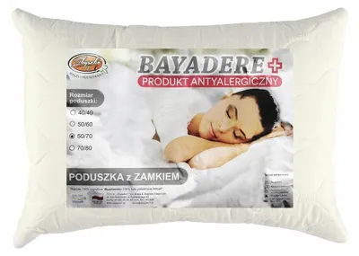 Produktbild von ZBYSZKO I Allergikerfreundliches Kissen 50x70 cm mit Reißverschluss