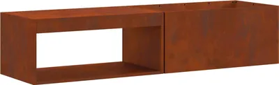 Obrázek produktu pro vidaXL Ohniště hnědé 160 x 45 x 35 cm ocelové