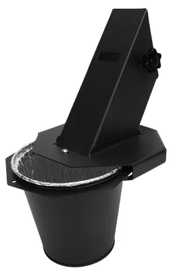 Imagen del producto de Recipiente universal para grasa con tapa, fabricado en acero. Ideal para accesorios de barbacoa