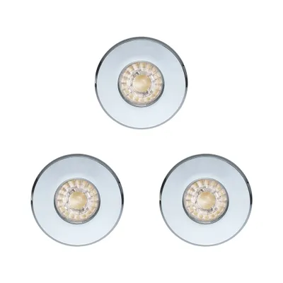 Immagine prodotto di Eglo 94978 Igoa LED faretto da incasso 3x3,3W in metallo fuso cromato