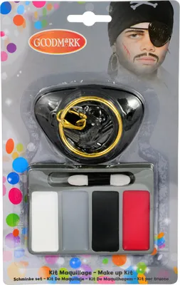 Produktbild von Goodmark Schmink Set Piraat