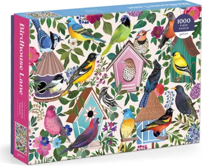 Zdjęcie produktu dla GALISON Puzzle Birdhouse Lane 1000 dílků