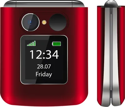 Beafon Fold 10 Rot 2G, kein Netzteil Handy