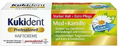 Immagine prodotto di Kukident Crema adesiva Med + Camomilla 40g
