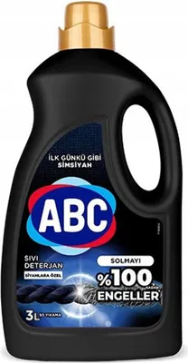 Obrázok produktu pre Prací prostriedok na čiernu a tmavú farbu ABC 3 l