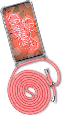Produktbild von TWIST-Case + TWIST-Cord für OnePlus 8 Pro, Farbe:Kooky Flamingo (Silber)