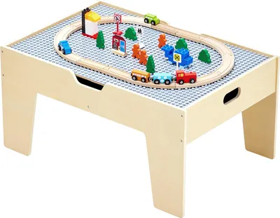 Produktbild von SucceBuy Spiel- und Bautisch mit 290 Bausteinen & 30 Zubehörteilen