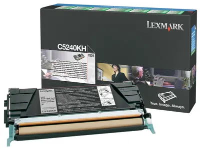 Zdjęcie produktu dla Lexmark C5240KH, 8000 stron(y), Czarny, 1 szt.