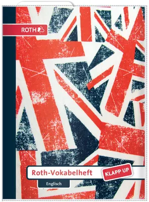 Produktbild von ROTH Vokabelheft Klapp-up Englisch DIN A5 64 Seiten zufälliges Motiv (1 Stück)