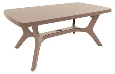 Obrázek produktu pro Jídelní stůl KETER Baltimore - 177 x 100 x 71 cm - cappuccino