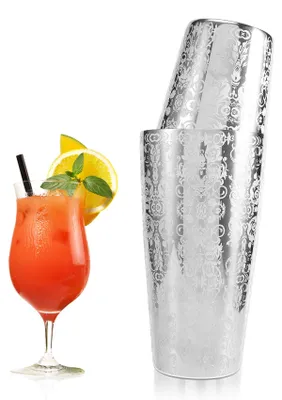 Boston Cocktail Shaker 304 Edelstahl, 450 g, 17,5 cm