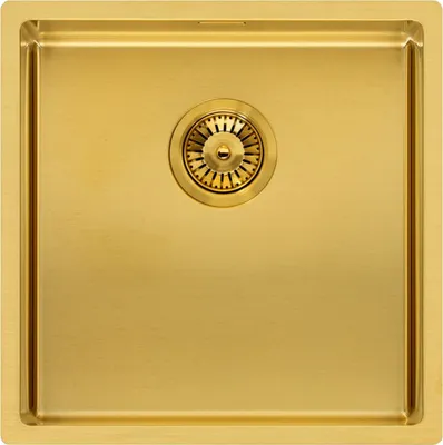 Produktbild von REGINOX Spüle MIAMI 40 x 40 in der Farbe GOLD / PVD-Beschichtung / Spülbecken