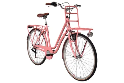 Produktbild von WYNN Cityrad 28 Zoll CTY1.0 rosa Rahmenhöhe 51 cm Damen 6 Gänge V-Brake