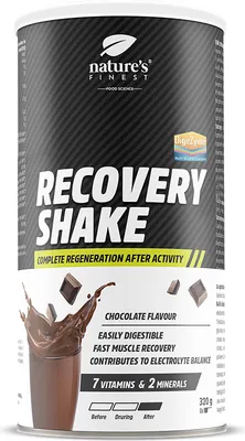 Zdjęcie produktu dla Nature's Finest Recovery Shake - białko w proszku z serwatką, elektrolitami i magnezem dla regeneracji - 320 g