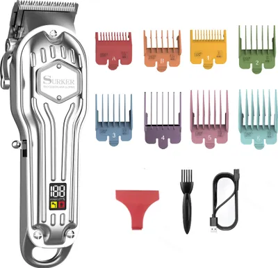 Produktbild von Surker Professional Herren Haarschneider mit Wireless LCD Display