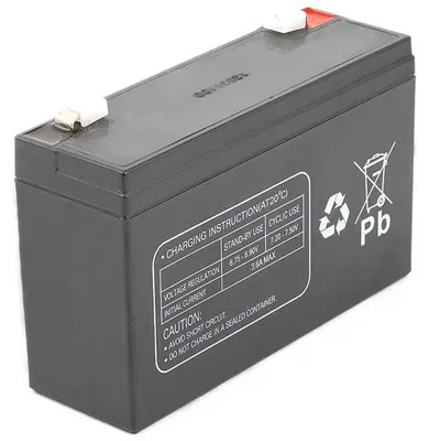 Produktbild von Multipower Bleiakku MP12-6 - 6V 12Ah