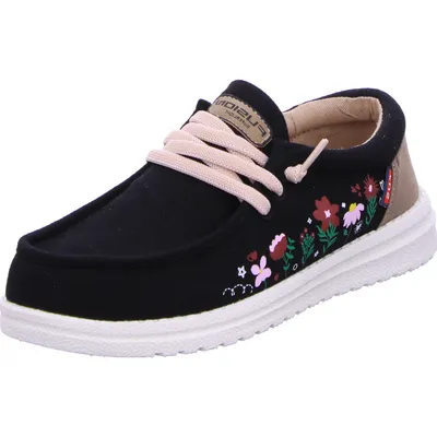 Produktbild von Fusion Damen Halbschuhe Emma 23245-37, 23245-38, 23245-39, 23245-40, 23245-41, 23245-42 FUS-123632 flowers black 39