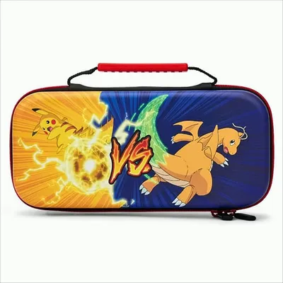 Produktbild von PowerA NSCS0055-01 Schutzhülle für tragbare Spielkonsolen Hartschalenkoffer Nintendo Blau, Gelb