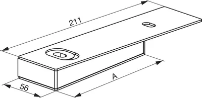 Immagine prodotto di GU Thermostep 204 Set di connettori angolari per telai, fondo IV88/90/92