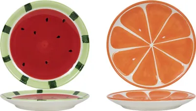 Immagine prodotto di Piatto con melone o arancia 18 cm