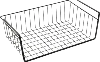 Produktbild von METALTEX 363040000 Kanguro Lava Schrankkorb 40 x 26 x 14 cm TouchTherm, matt schwarz / Raumsparer