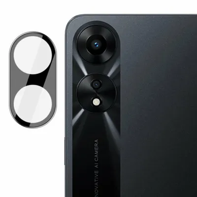 Produktbild von Techsuit Schutzglas für Oppo A58/A78 - Schwarz KP27086