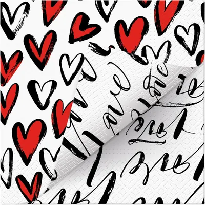 Obrázek produktu pro Ubrousky 33 x 33 cm – Fall in Love