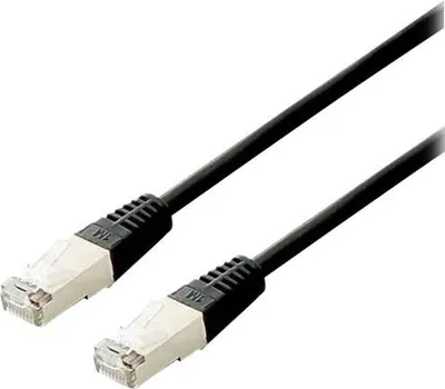 Produktbild von Equip Cat.6A Platinum S/FTP Patchkabel, Black, 0.25m , 10pcs/set, 0,25 m, Cat6a, S/FTP (S-STP), RJ-45, RJ-45, Schwarz