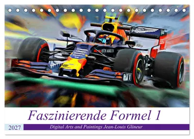 Produktbild von Faszinierende Formel 1 (Tischkalender 2027 DIN A5 quer), CALVENDO Monatskalender