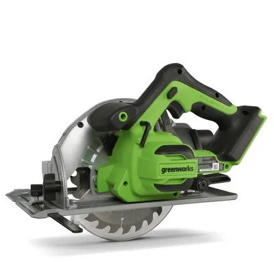 Produktbild von Greenworks 24V Akku-Handkreissäge bürstenloser Motor GD24CS (ohne Akku)