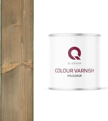 Produktbild von Holzlasur | Grau-beige 7006 2,5 L Satin  | Holzschutz |  | Holzschutz |lasur Lasur Wasserbasierte Innen Außen Lasur Abperleffekt Lasur Für Holz