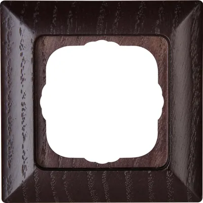 Produktbild von Kopp MILANO – Abdeckrahmen 1-fach, Farbe: Wenge