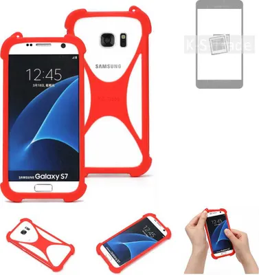 Produktbild von K-S-Trade Handy-Hülle kompatibel mit Samsung Galaxy S23+ Schutz-Hülle Bumper Silikon Schutz Hülle Cover Case Silikoncase Silikonbumper TPU Softcase