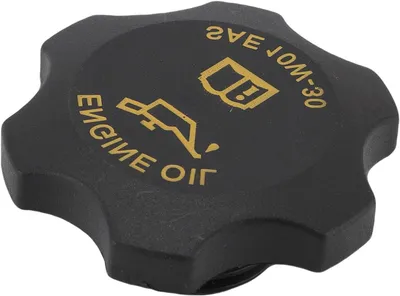 Productafbeelding van Olievuldop - Motoronderdeel - Motoronderhoud - Hoge afdichting - 7x7x5 cm - Zwart