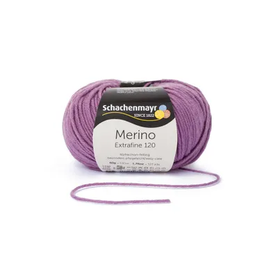 Immagine prodotto di Schachenmayr Merino Extrafine 120, 50g Plum filati per maglieria a mano