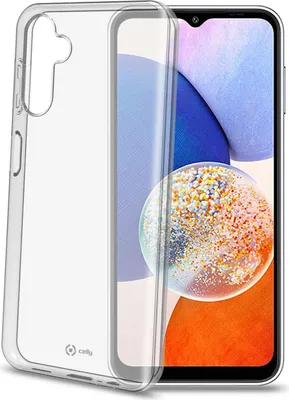 Image de Celly GELSKIN coque de protection pour téléphones portables 16,8 cm (6.6") Housse Transparent
