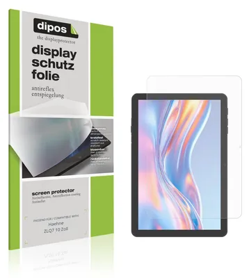 Image de 2x Film de protection d'écran pour Haehne ZLQ7 10 Zoll protecteur antireflet dipos