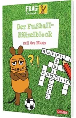 Immagine prodotto di Frag doch mal ... die Maus: Der Fußball-Rätselblock mit der Maus
