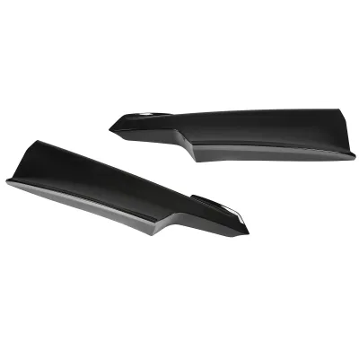 Zdjęcie produktu dla Para przednich nakładek na zderzak z osłoną narożną do serii 3 F30 F31 F3 320i 328i 330i 335i 340i 316d 318d 320d 330d M Sport Piano Black