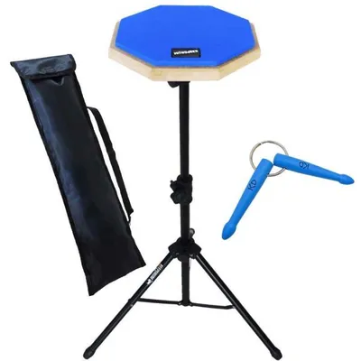 Immagine prodotto di keepdrum DP-BL8 Pad per esercitazioni con supporto e pendente