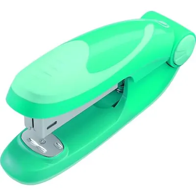 Produktbild von herlitz Heftgerät No.24/6 - Ergonomie klein - caribbean turquoise - 15 Blatt