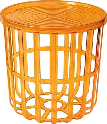 Produktbild von Branq Tisch, rund, mit Ablagekorb, Honig, Zen 1850
