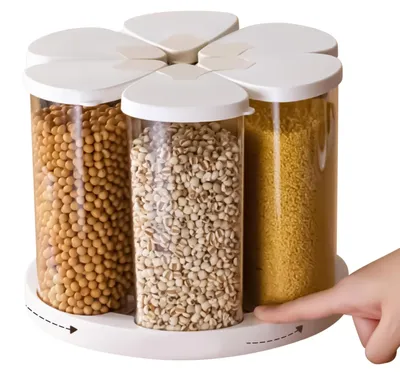 Obrázok produktu pre Dávkovač na cereálie s 6 priehradkami do kuchyne