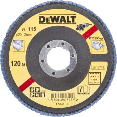 Produktbild von DEWALT Fächerschleifscheibe 115mm