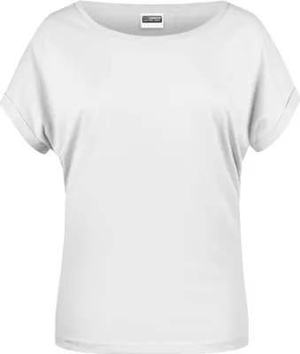 Produktbild von Ladies' Casual-T Damen T-Shirt in legerem Stil white, Gr. S