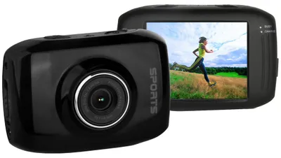 Immagine prodotto di Denver ACT-1302T Telecamera d'azione ad alta definizione da 5 megapixel, display da 5,08 cm (2 pollici), sensore CMOS, USB, scheda di memoria