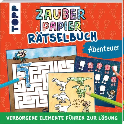 Produktbild von Zauberpapier Rätselbuch Abenteuer