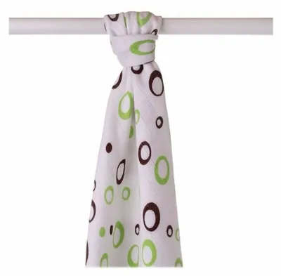 Obrázok produktu pre XKKO BMB Bambusová osuška 90x100 - Lime Bubbles (1ks)