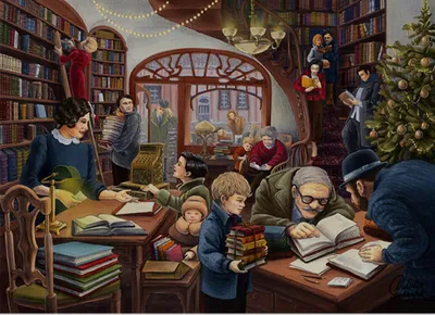 Produktbild von nostalgischer Adventskalender mit Bildchen Motiv  in der Buchhandlung