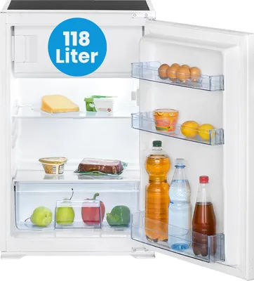 Produktbild von Bomann® Einbaukühlschrank mit Gefrierfach | 118 Liter | mit Abtauautomatik & Schlepptürausführung | wechselbarer Türanschlag | KSE 7810